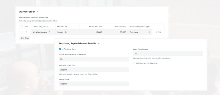 Avoid Inventory Shortage